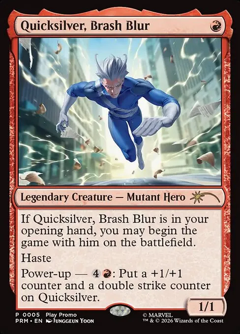 Quicksilver, Brash Blur - Foil