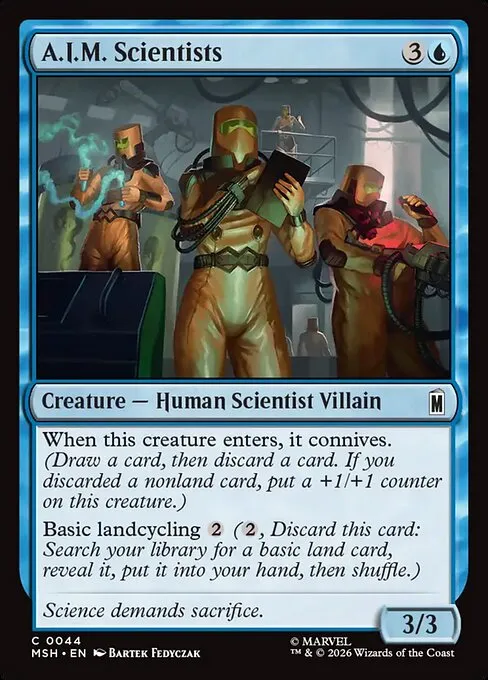 A.I.M. Scientists - Foil