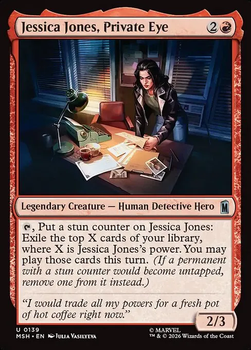 Jessica Jones, Private Eye - Foil
