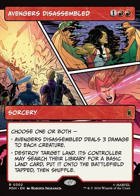 Avengers Disassembled - Foil