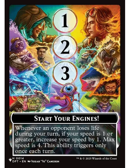 Start Your Engines! // Max Speed