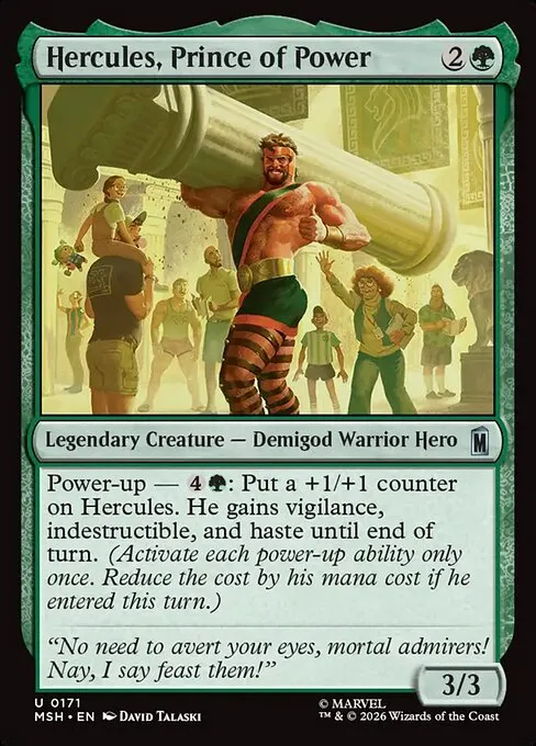 Hercules, Prince of Power - Foil