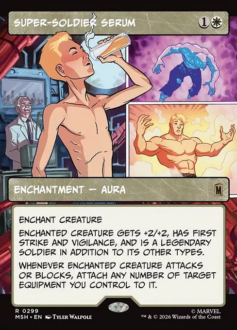 Super-Soldier Serum - Foil