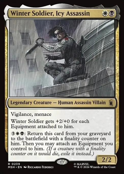 Winter Soldier, Icy Assassin - Foil