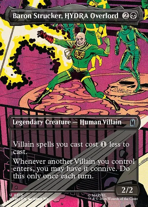 Baron Strucker, HYDRA Overlord - Foil