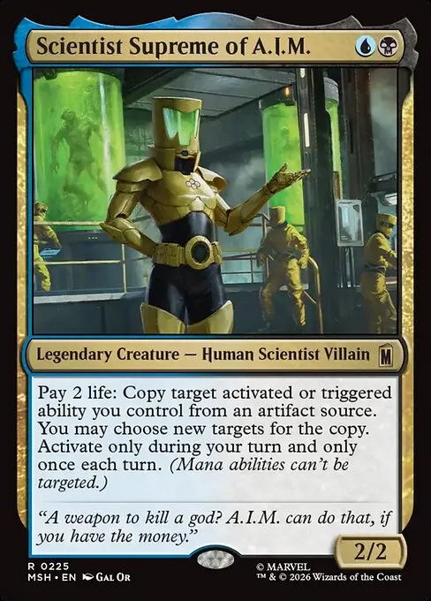 Scientist Supreme of A.I.M. - Foil