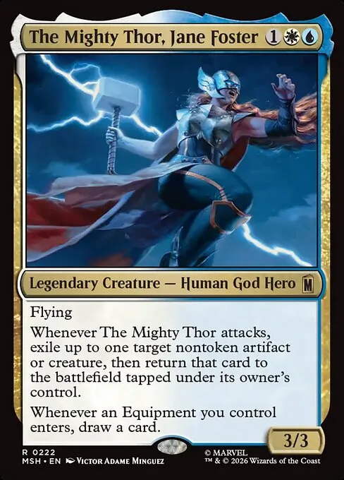 The Mighty Thor, Jane Foster - Foil