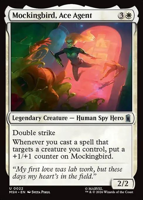 Mockingbird, Ace Agent - Foil