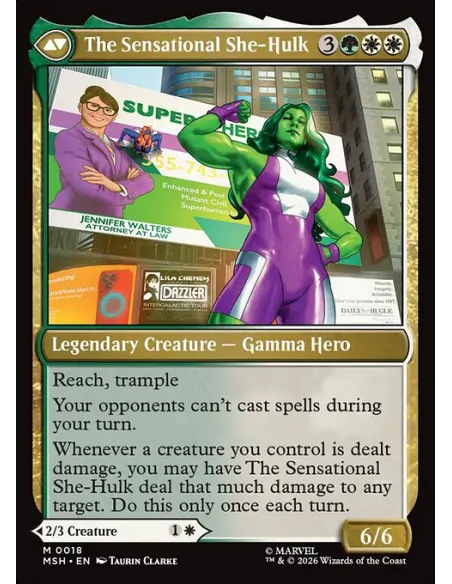 Jennifer Walters // The Sensational She-Hulk