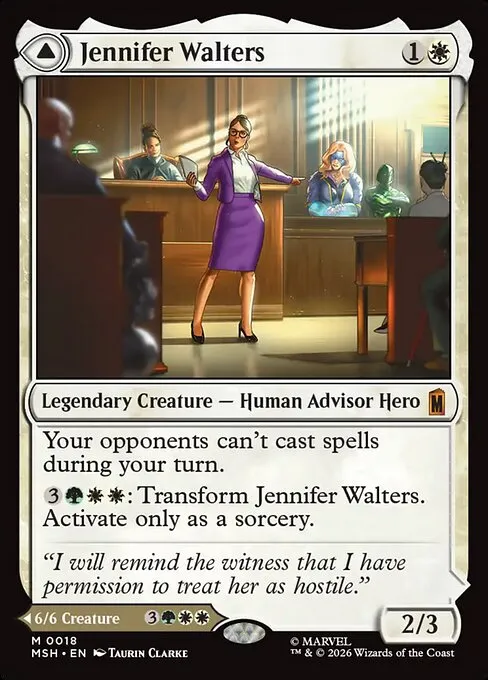 Jennifer Walters // The Sensational She-Hulk - Foil