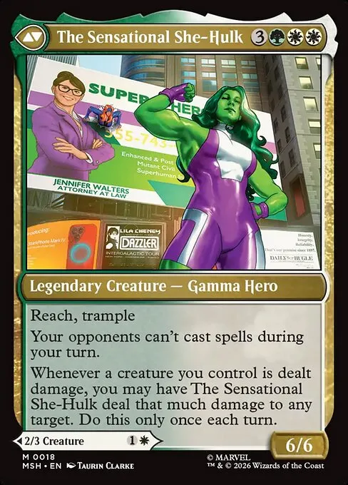 Jennifer Walters // The Sensational She-Hulk - Foil