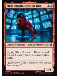 Misty Knight, Hero for Hire - Foil