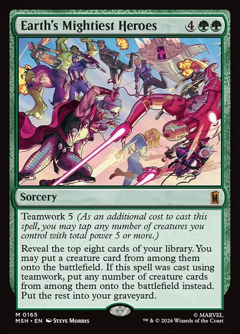 Earth's Mightiest Heroes - Foil