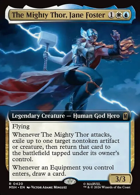 The Mighty Thor, Jane Foster - Foil