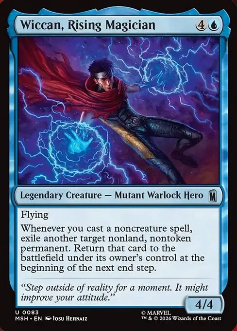Wiccan, Rising Magician - Foil
