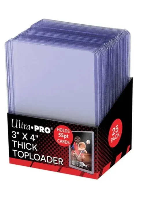 ULTRA PRO OBALY - Toploader 3" x 4" Clear