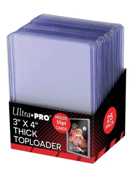 ULTRA PRO OBALY - Toploader 3" x 4" Clear