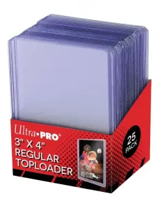 ULTRA PRO OBALY - Toploader 3" x 4" Clear (25ks)