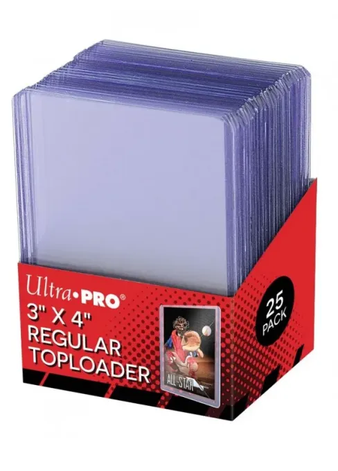 ULTRA PRO OBALY - Toploader 3" x 4" Clear (25ks)