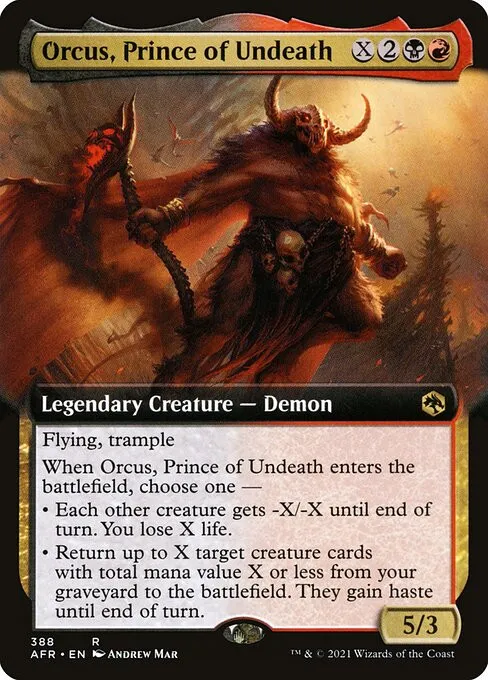 Orcus, Prince of Undeath - Foil