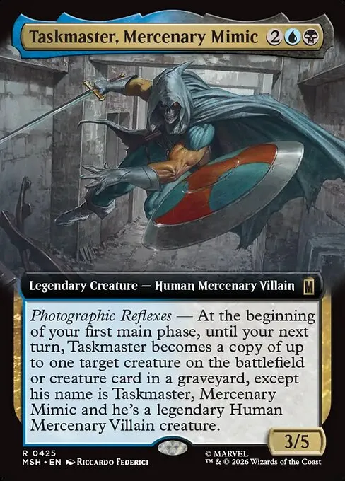 Taskmaster, Mercenary Mimic - Foil