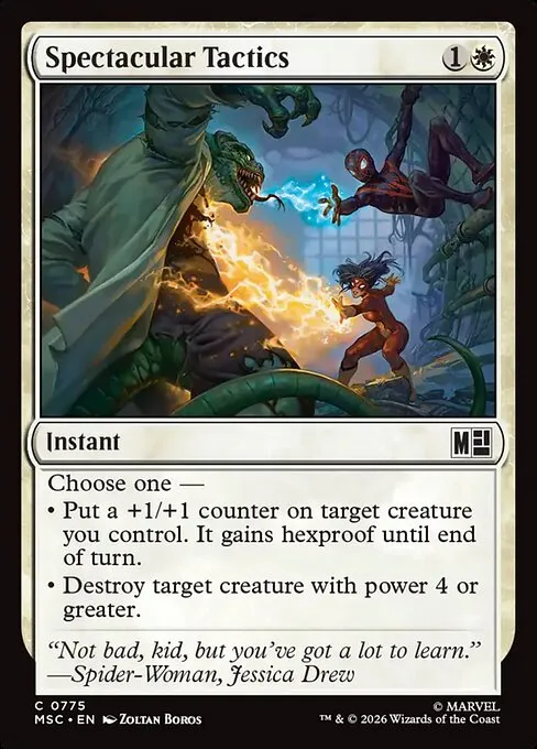 Spectacular Tactics - Foil