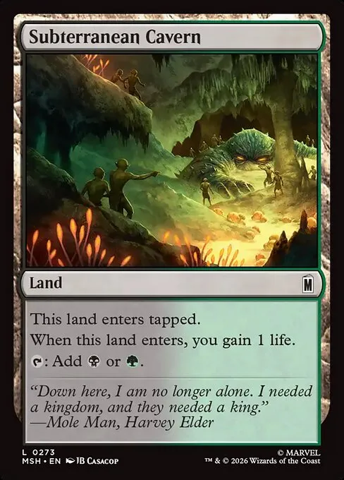 Subterranean Cavern - Foil