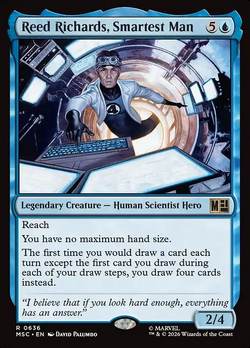 Reed Richards, Smartest Man - Foil