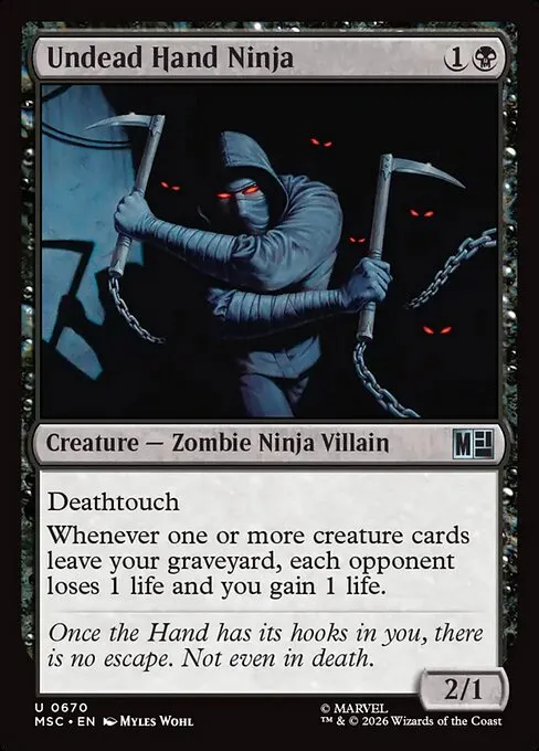 Undead Hand Ninja - Foil
