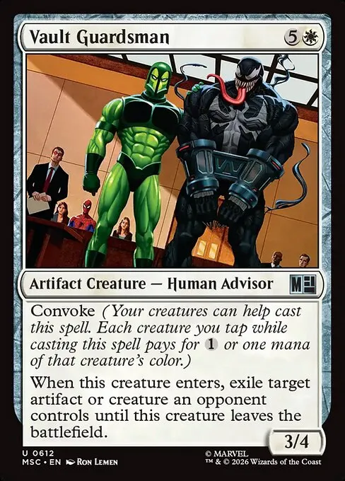 Vault Guardsman - Foil