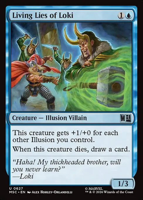 Living Lies of Loki - Foil