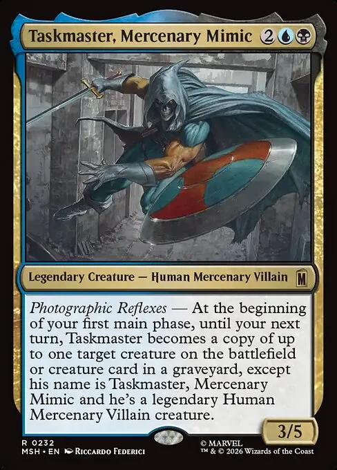 Taskmaster, Mercenary Mimic - Foil
