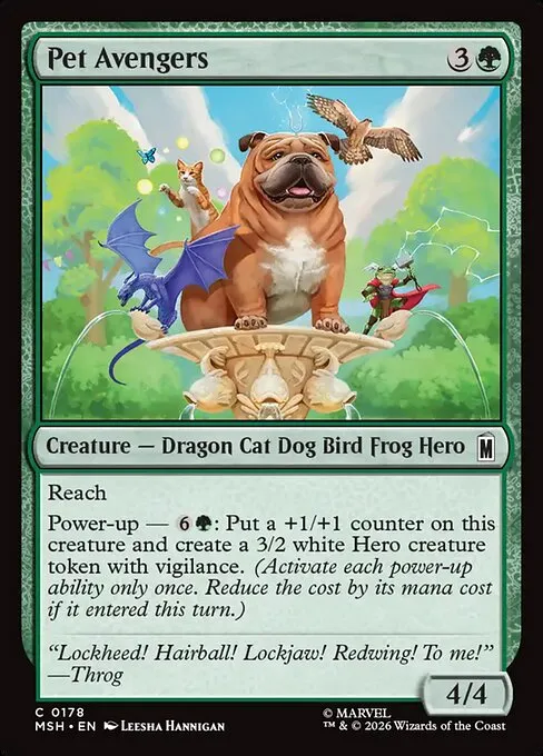 Pet Avengers - Foil