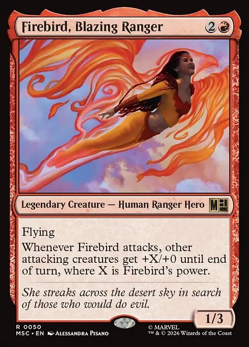 Firebird, Blazing Ranger - Foil