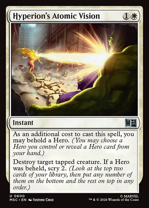 Hyperion's Atomic Vision - Foil