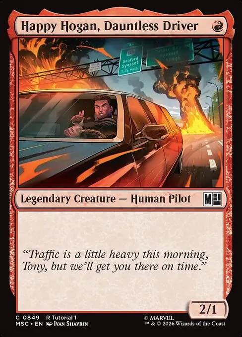 Happy Hogan, Dauntless Driver - Foil