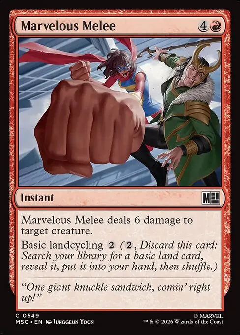 Marvelous Melee - Foil