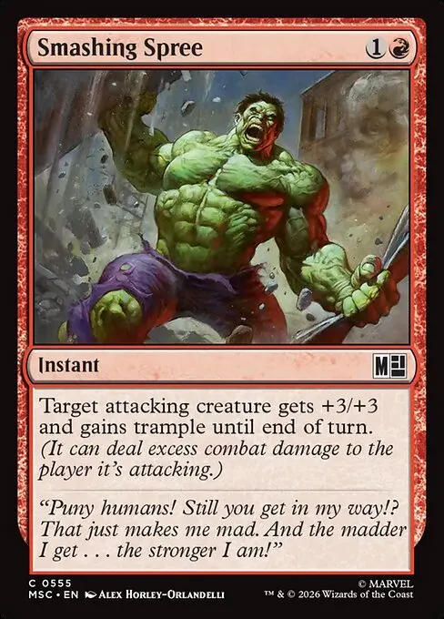 Smashing Spree - Foil