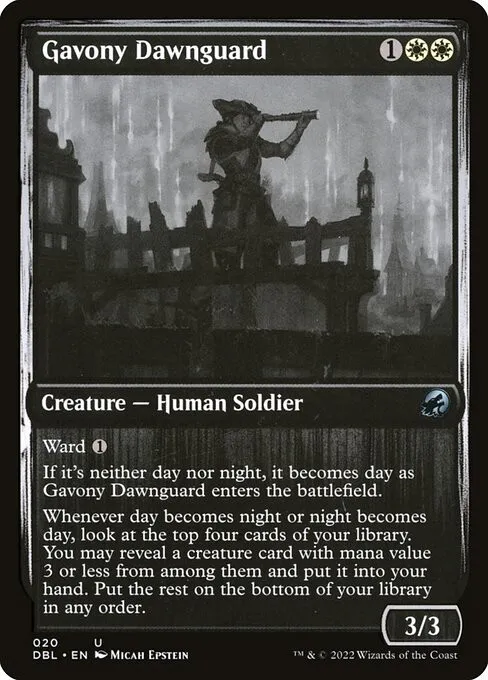Gavony Dawnguard - Foil
