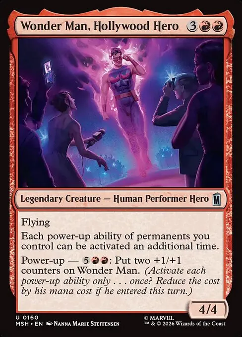 Wonder Man, Hollywood Hero - Foil