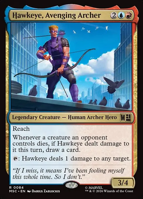 Hawkeye, Avenging Archer - Foil