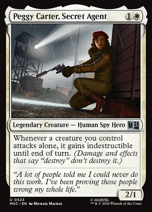 Peggy Carter, Secret Agent - Foil