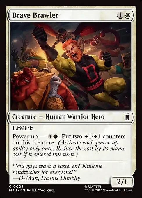 Brave Brawler - Foil