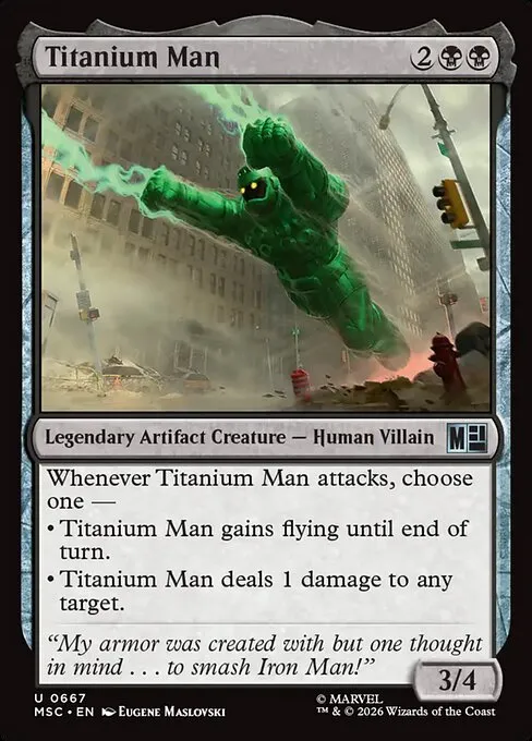 Titanium Man - Foil