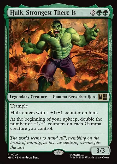 Hulk, Strongest There Is - Foil