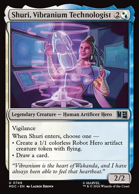 Shuri, Vibranium Technologist - Foil