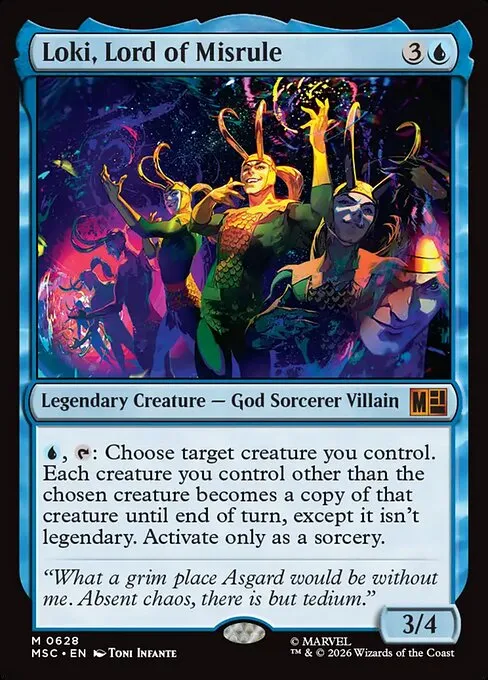 Loki, Lord of Misrule - Foil