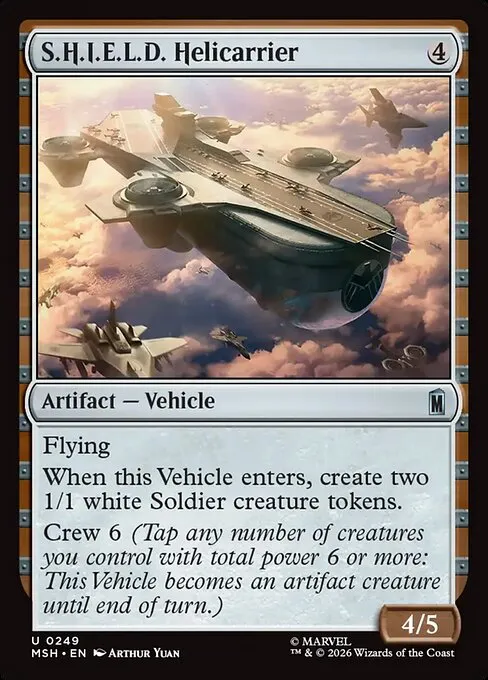 S.H.I.E.L.D. Helicarrier - Foil