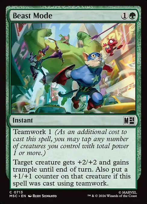 Beast Mode - Foil