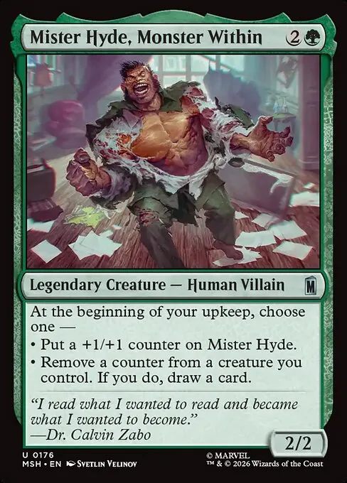 Mister Hyde, Monster Within - Foil